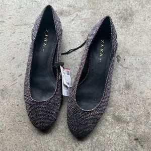 Brand new Zara flats! Super cute!